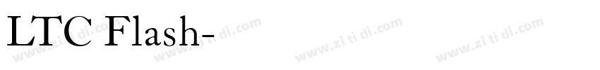 LTC Flash字体转换